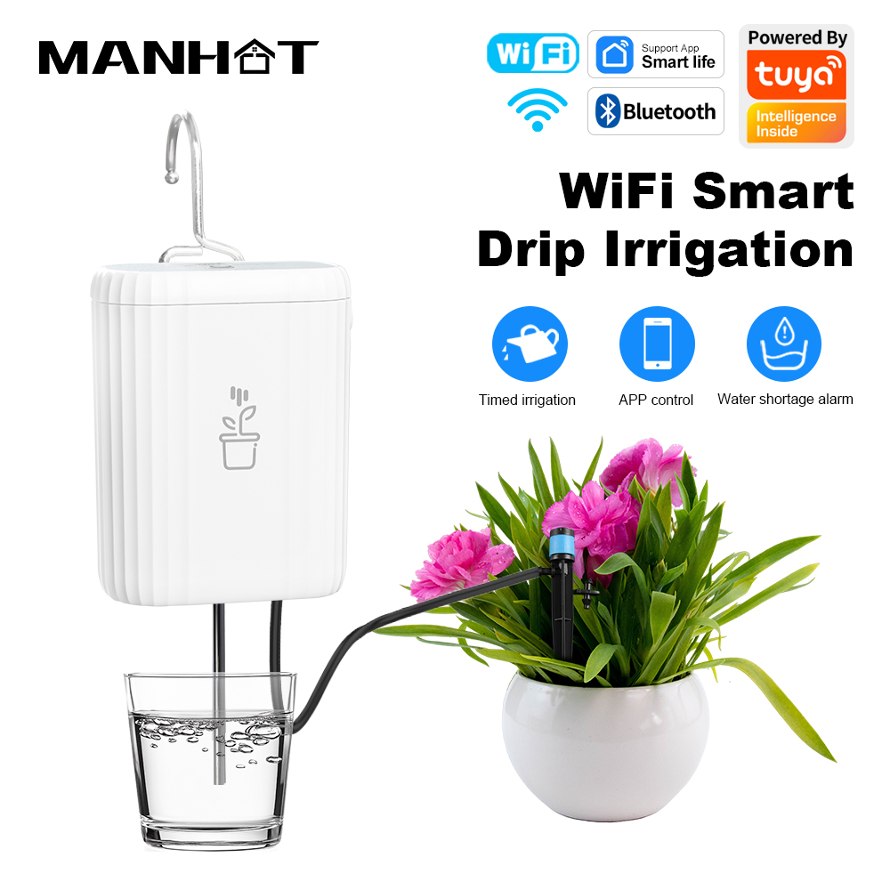Automatic Plant Waterer - WiFi Smart Drip Irrigation Automatic Garden