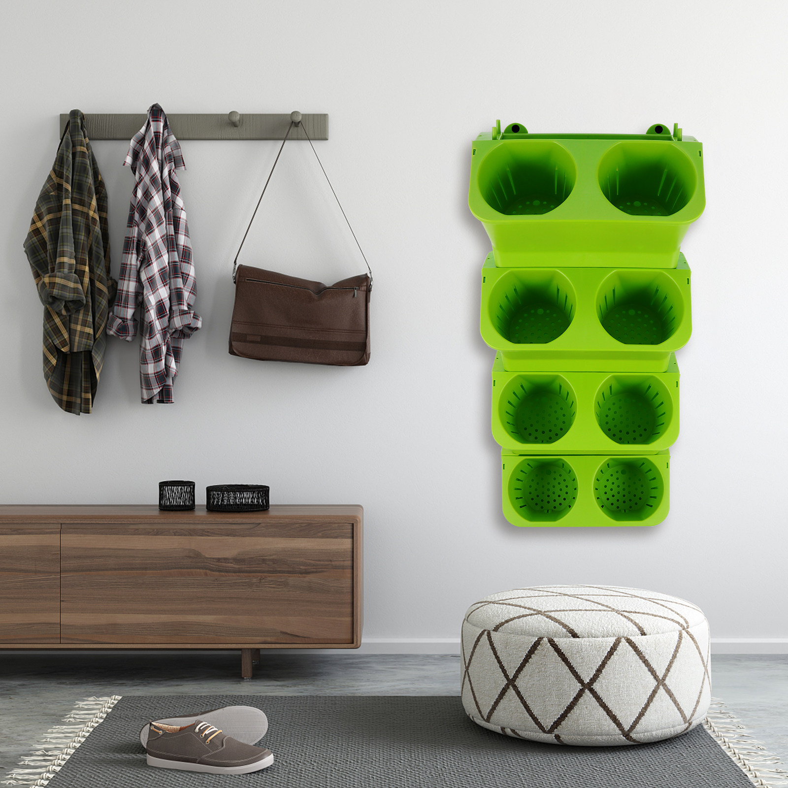 4Pcs Vertical Wall Planter Set - огляд і ціна Self-Watering Planter