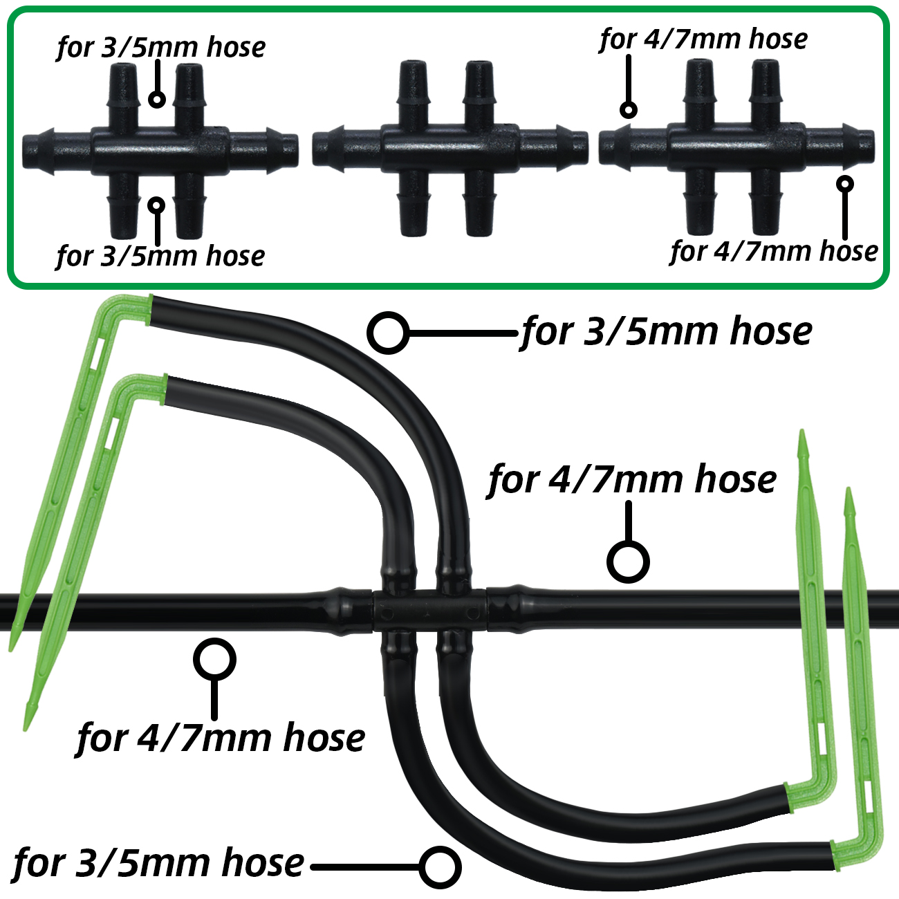 KESLA Garden 4/7mm to 3/5mm Ho - огляд і ціна Automatic Plant Waterer