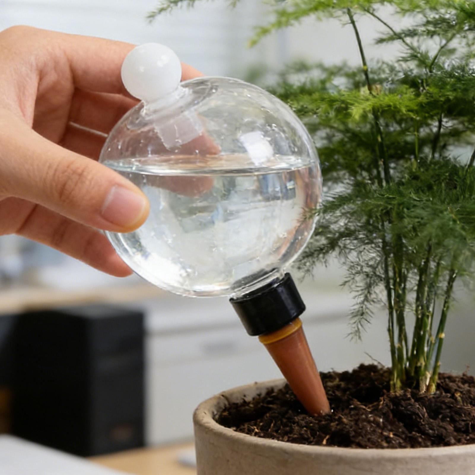 Plant Watering Bulbs 4pcs 500m - огляд і ціна Automatic Plant Waterer