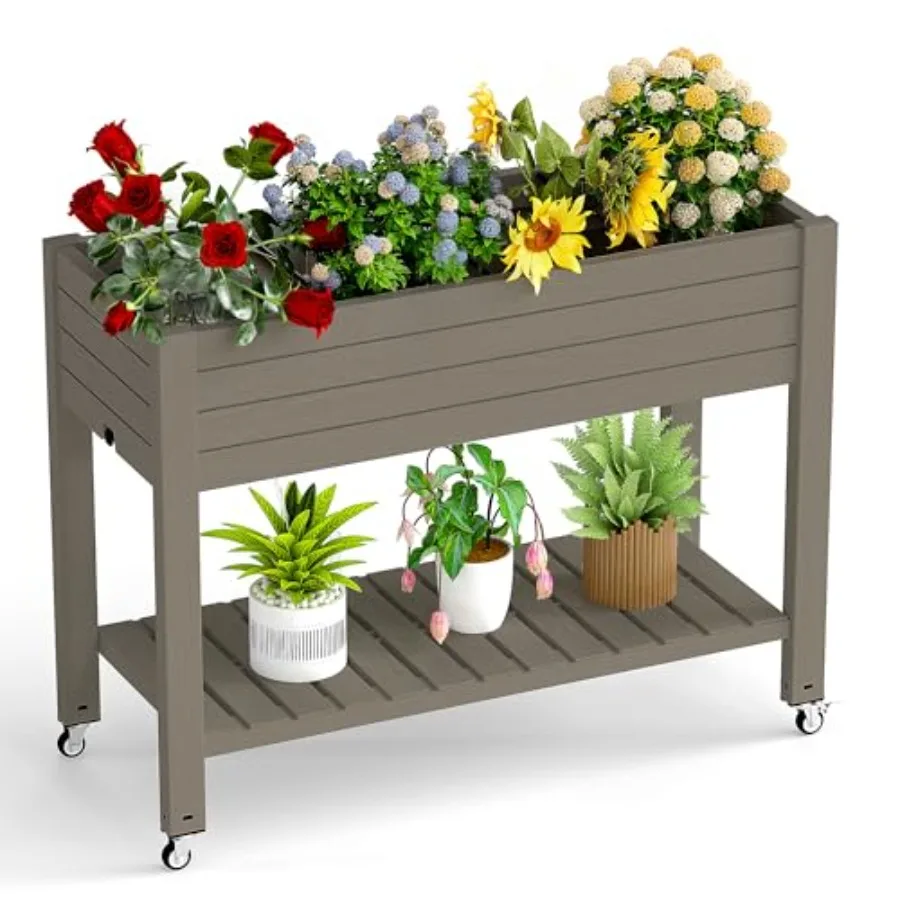 Raised Garden Bed with Legs, 3 - огляд і ціна Self-Watering Planter
