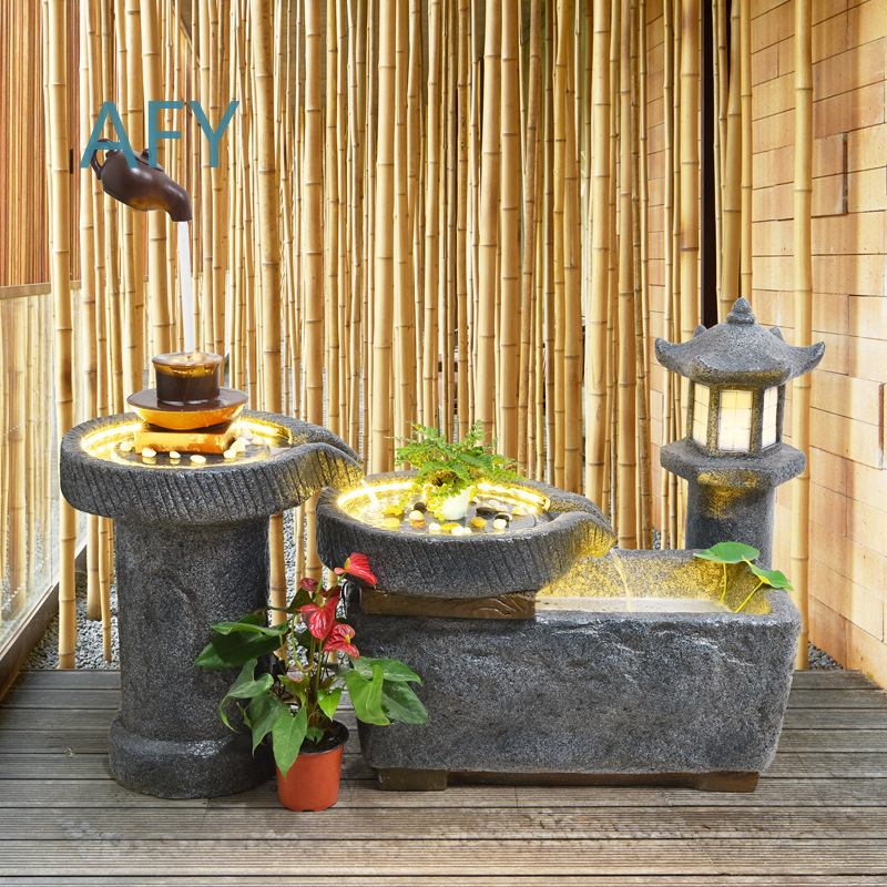Japanese-style Rockery Flowing - огляд і ціна Gardening Hand Tools Japanese