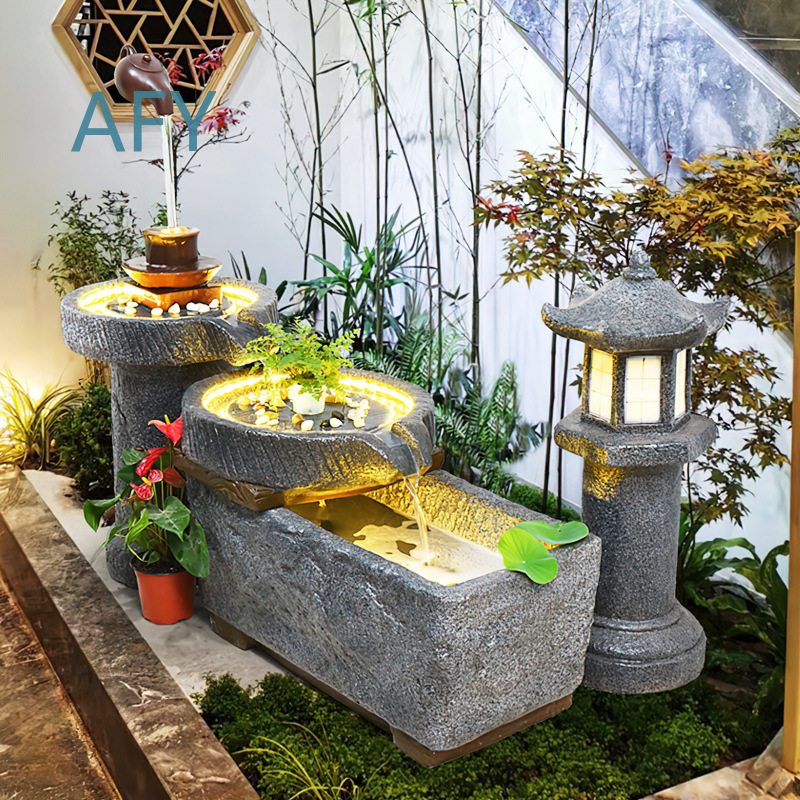 Japanese-style Rockery Flowing - огляд і ціна Gardening Hand Tools Japanese