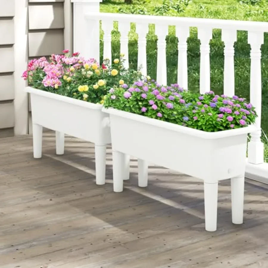 Raised Garden Beds Outdoor Set - огляд і ціна Self-Watering Planter