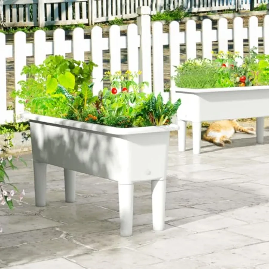 Raised Garden Beds Outdoor Set - огляд і ціна Self-Watering Planter