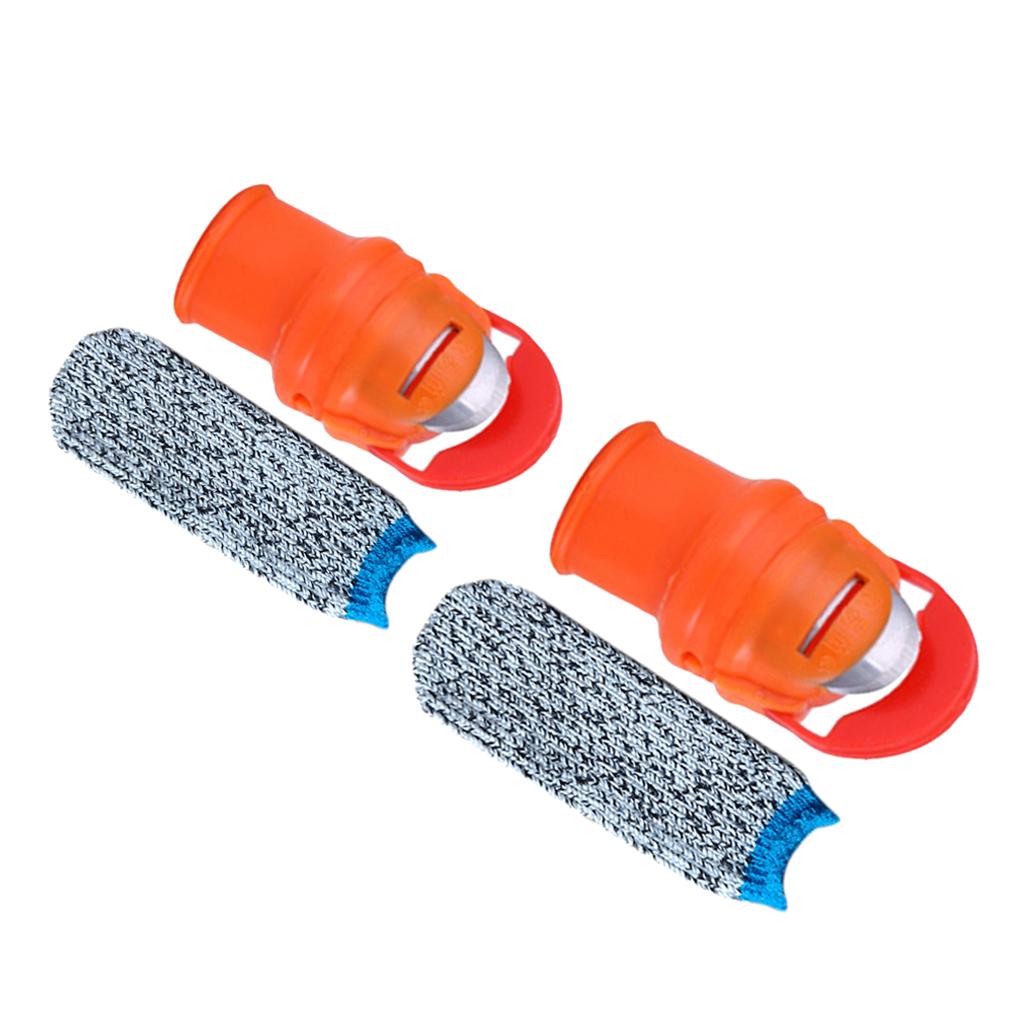 2x Silicone Thumb Vegetable To - огляд і ціна Gardening Tools Vegetables