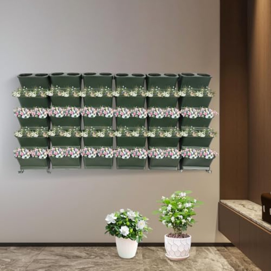 Vertical Wall Planter For Balc - огляд і ціна Self-Watering Planter