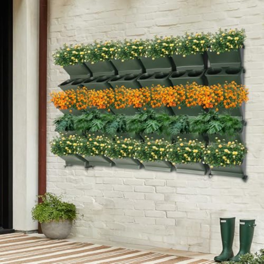 Vertical Wall Planter For Balc - огляд і ціна Self-Watering Planter
