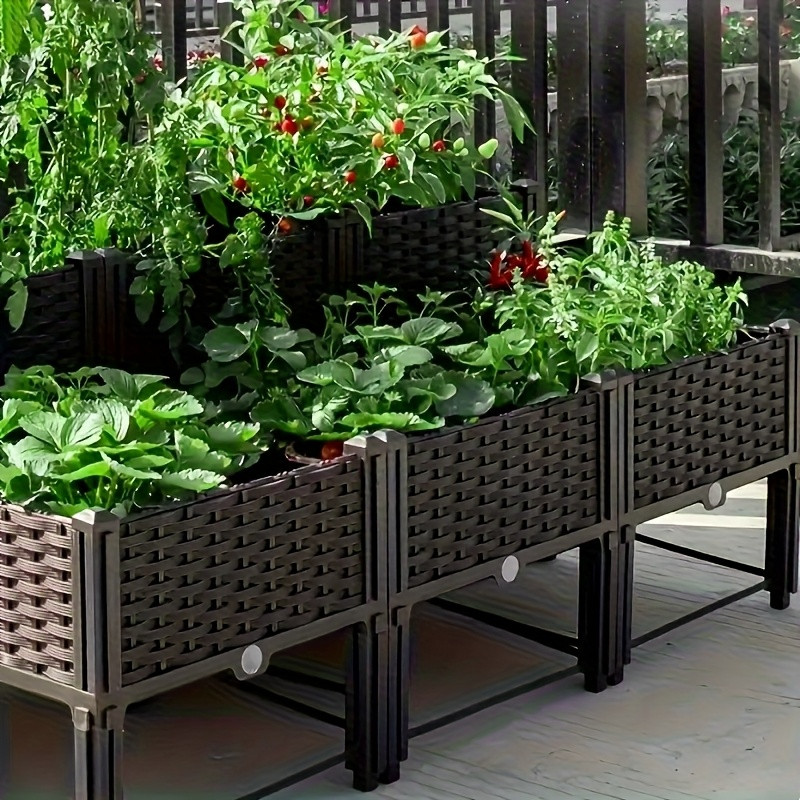Garden Raised Bed, Elevated Fl - огляд і ціна Self-Watering Planter